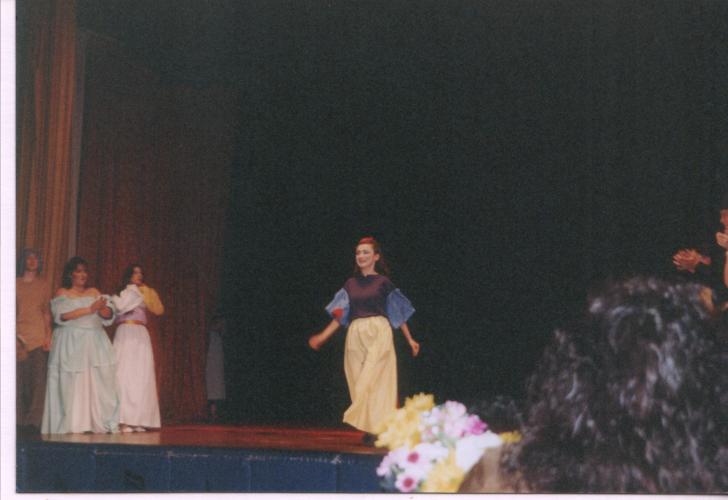 Playing Snow White in a musical (98)